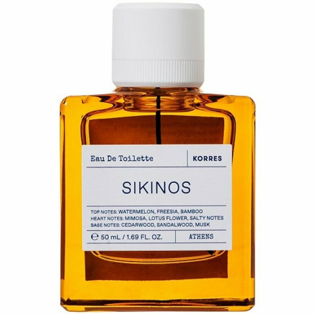 Korres Sikinos Eau de Toilette Γυναικείο Άρωμα με Νότες από Καρπούζι και Φρέζια, 50ml