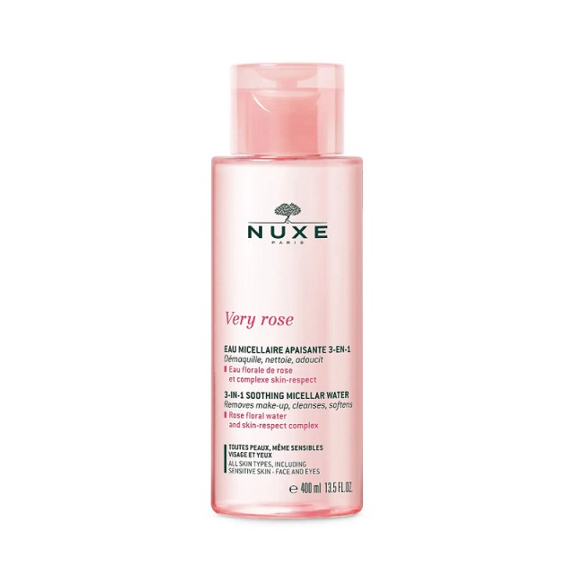 Nuxe Very Rose Eau Micellaire Apaisante 3 In 1 Μικκυλιακό Νερό Καθαρισμού 400ml