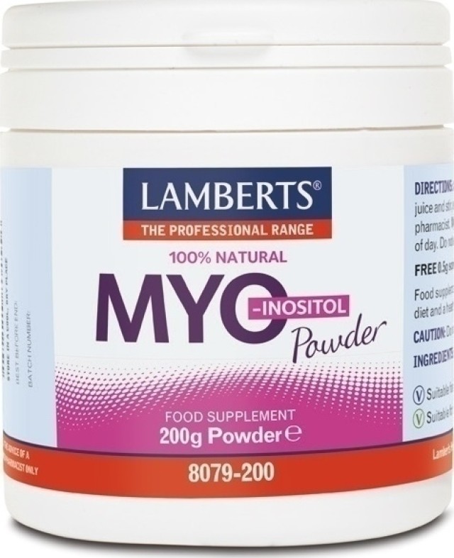 Lamberts Myo-Inositol Powder 200gr