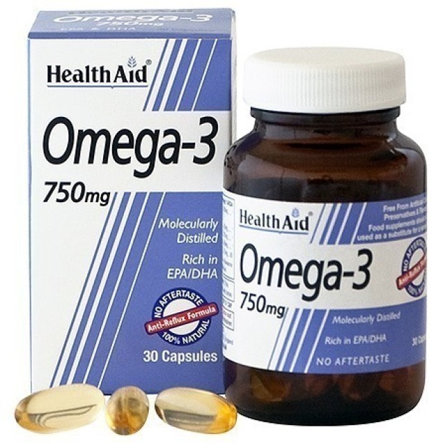 HEALTH AID OMEGA 3 750mg 30caps