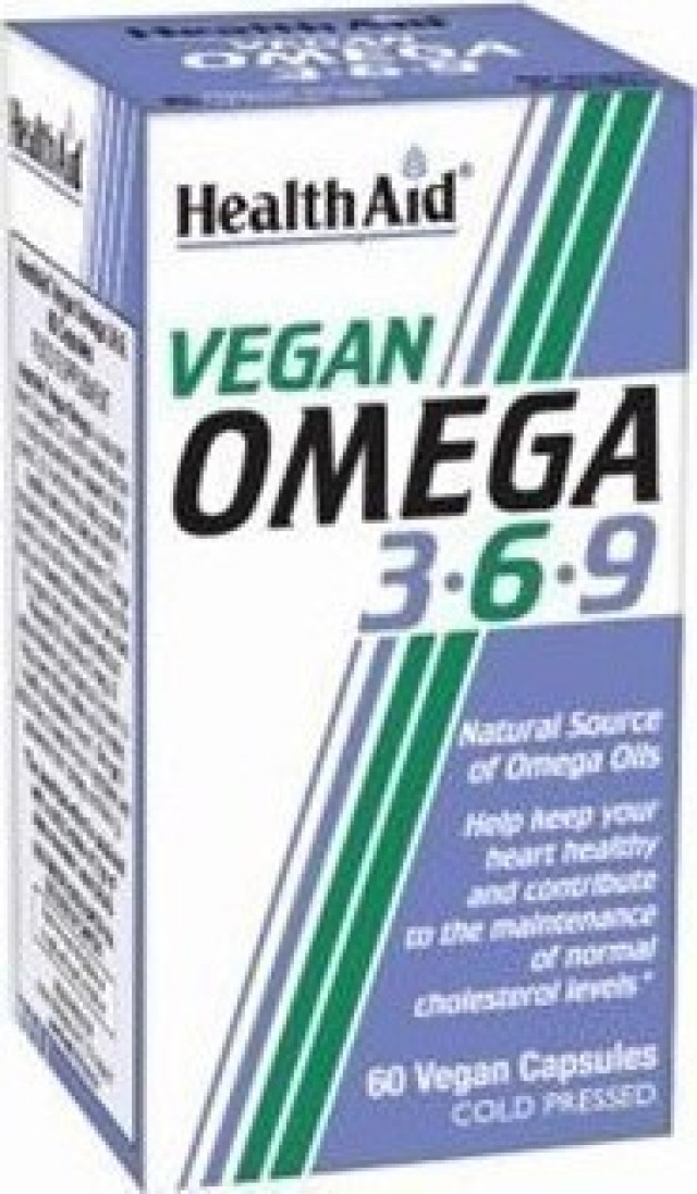 Health Aid Omega 3-6-9 Vegan 60caps