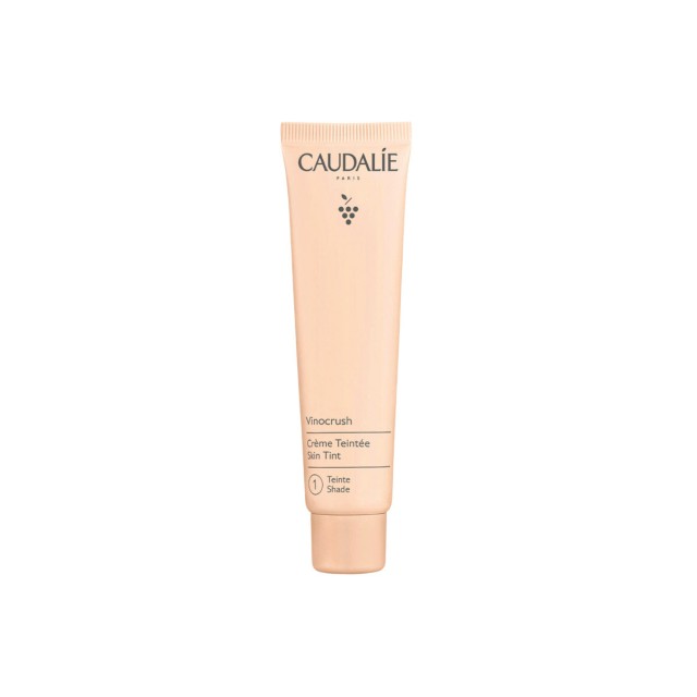 Caudalie Vinocrush Skin Tint Shade 1 Fair Ενυδατική Κρέμα Προσώπου με Χρώμα, 30ml