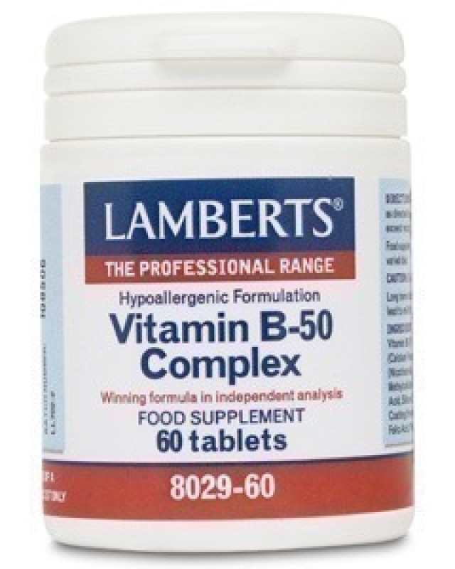 LAMBERTS B-50 COMPLEX 60TABS