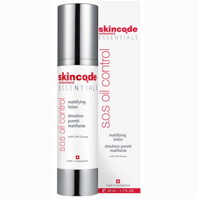 Skincode Essentials S.O.S. Oil Control Mattifying Lotion Λοσιόν για Λιπαρό Δέρμα 50ml