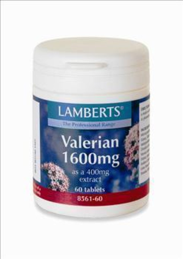 LAMBERTS VALERIAN 1600MG 60TABS