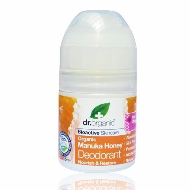 Dr. Organic Manuka Honey Deodorant 50 ml