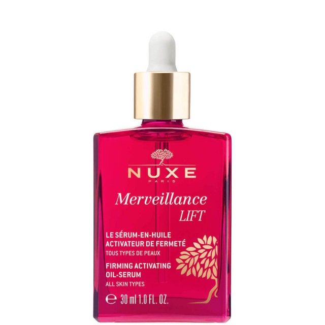 Nuxe Merveillance Lift Serum Αντιγηραντικός Ορός Σύσφιξης Προσώπου και Λαιμού 30ml