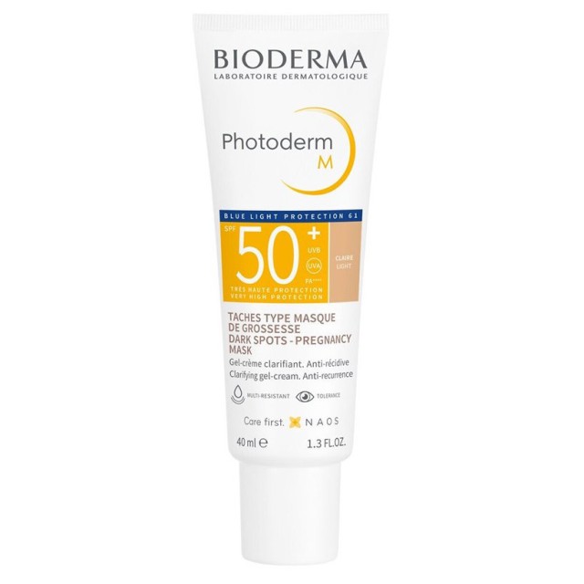 Bioderma Photoderm M Claire SPF50 Αντηλιακό Προσώπου με Χρώμα 40ml.