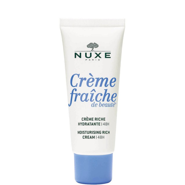 Nuxe Creme Fraiche Rich Ενυδατική Πλούσιας Υφής Κρέμα Προσώπου για Ξηρές Επιδερμίδες 30ml