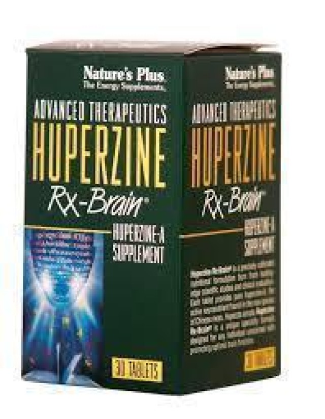 Natures Plus HUPERZINE RX BRAIN 30 ταμπλέτες