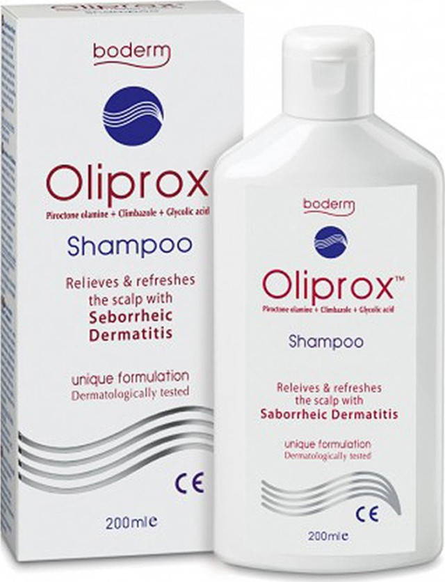 Boderm Oliprox Σαμπουάν κατά της Σμηγματορροϊκής Δερματίτιδας για Όλους τους Τύπους Μαλλιών 200ml