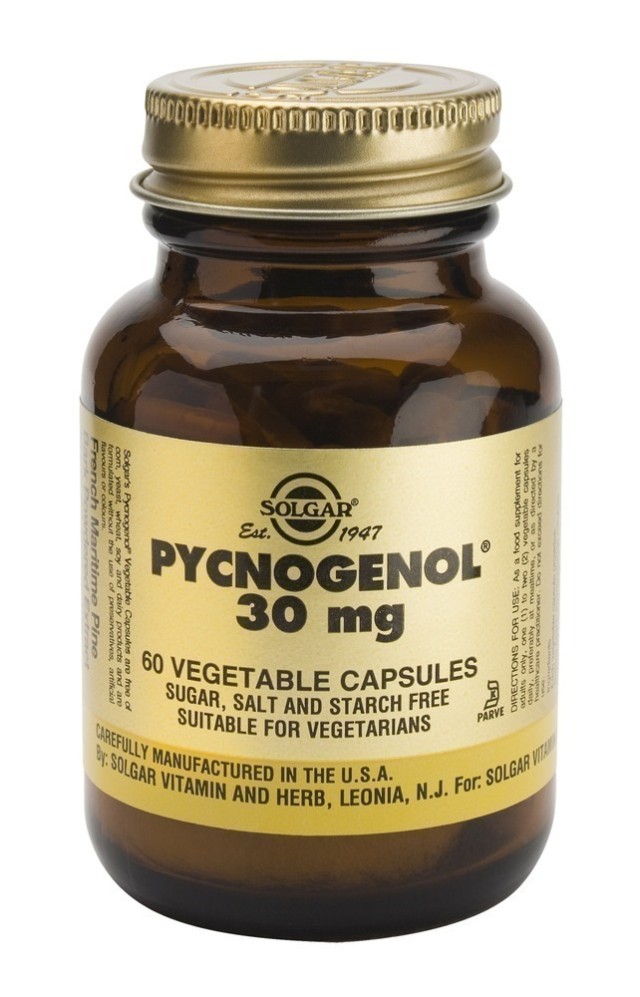 SOLGAR PYCNOGENOL  30mg veg.caps 60s