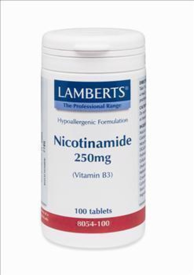 LAMBERTS NICOTINAMIDE 250MG 100TABS