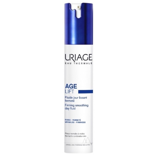 Uriage Age Lift Firming Smoothing Day Fluid (40ml) - Ρυτίδες, Έλλειψη Σφριγηλότητας και Λάμψης