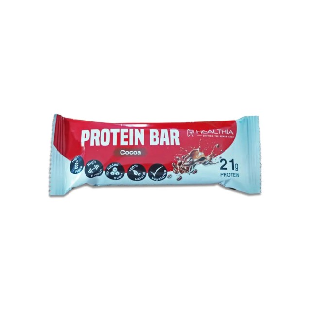 Healthia Protein Bar - Cocoa, 1τεμ. 60gr