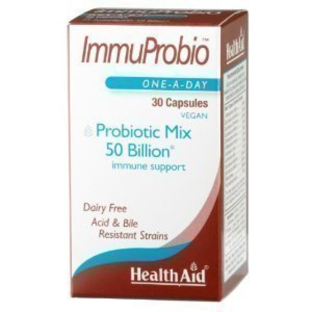 HEALTH AID IMMUPROBIO 50billion  30vcaps