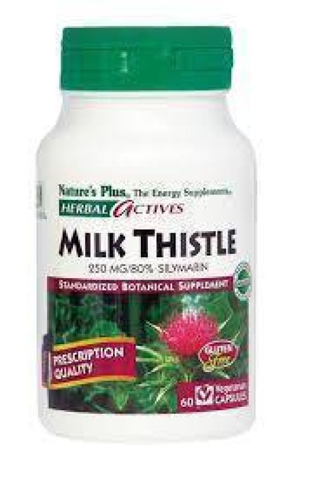 Natures Plus MILK THISTLE 250 MG 60 φυτικές κάψουλες