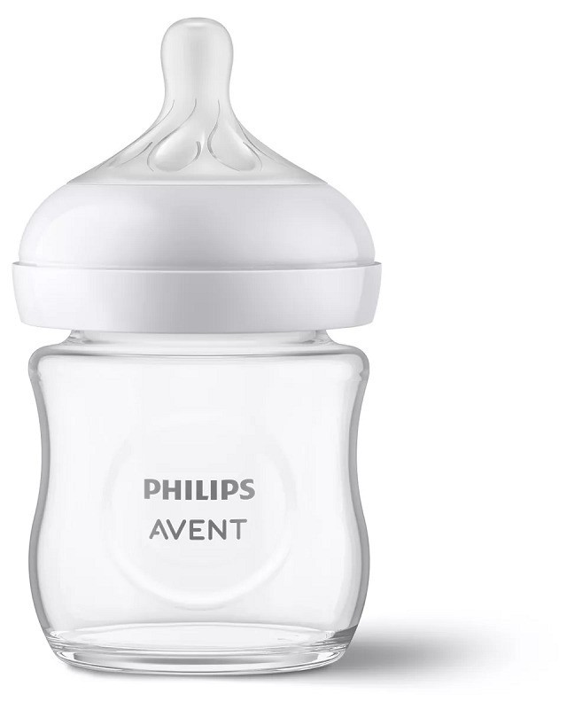 Philips Avent Natural Response (SCY930/01) Μπιμπερό Γυάλινο 0m+, 120ml