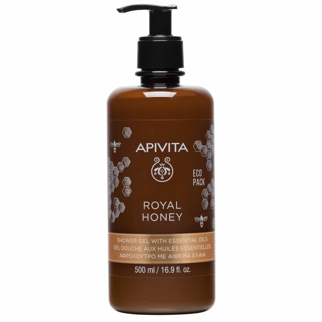 APIVITA - ROYAL HONEY Αφρόλουτρο με Αιθέρια Έλαια - 500ml