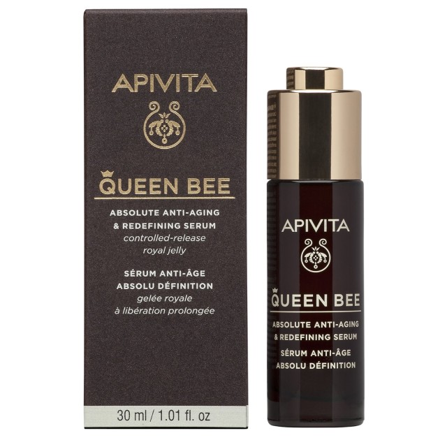 Apivita Queen Bee Ορός Απόλυτης Αντιγήρανσης & Ανόρθωσης Περιγράμματος 30ml