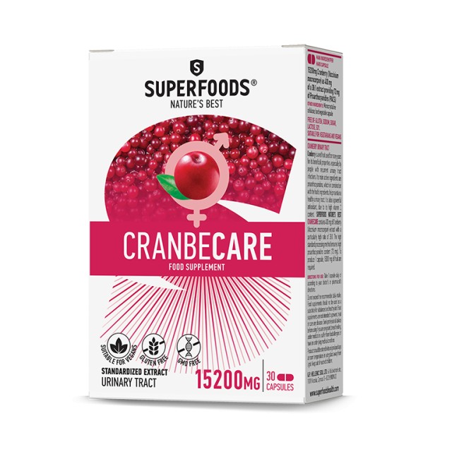 Superfoods CranbeCare 15200mg 30caps