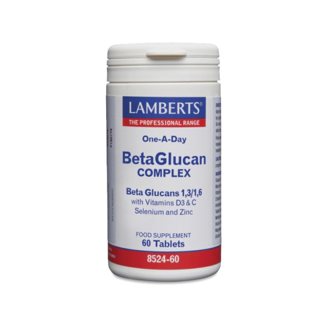 Lamberts Beta Glucan Complex 60 Ταμπλέτες