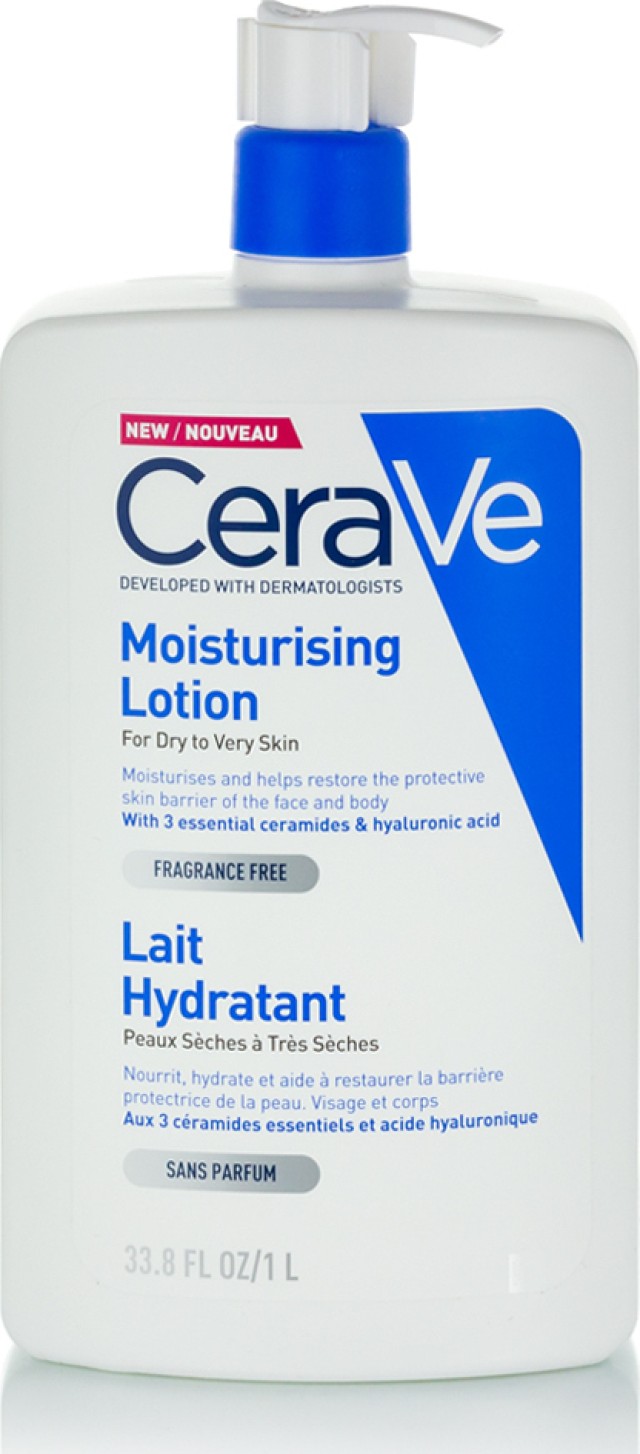 CeraVe Moisturising Lotion Ενυδατικό Γαλάκτωμα για Ξηρό - Πολύ Ξηρό Δέρμα 1000ml