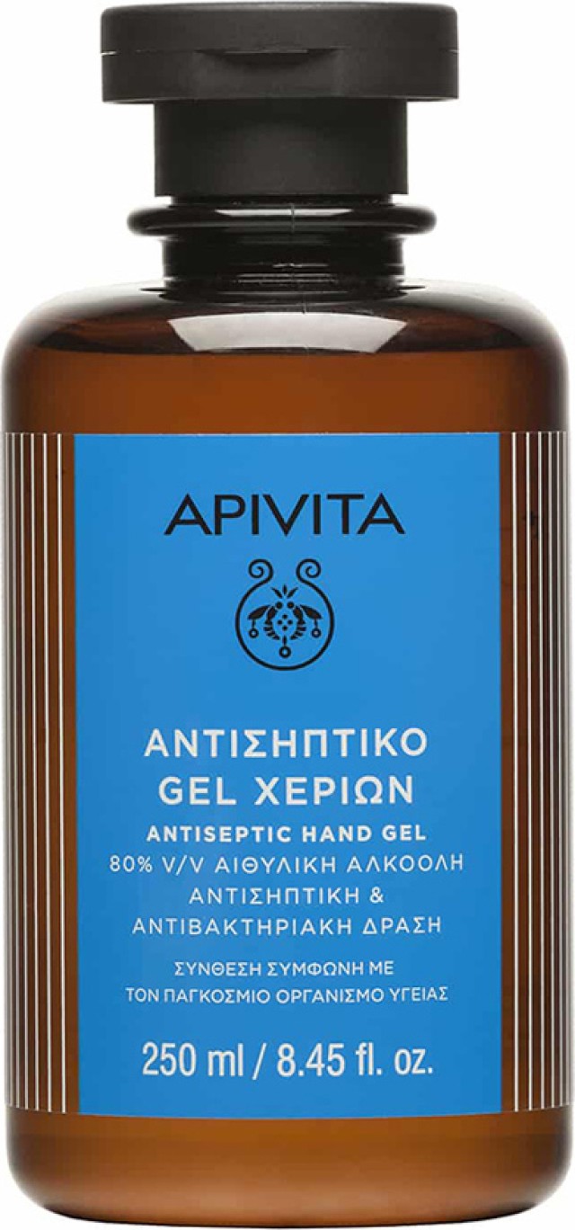 Apivita Antiseptic Hand Gel Αντισηπτικό Gel Χεριών 250ml