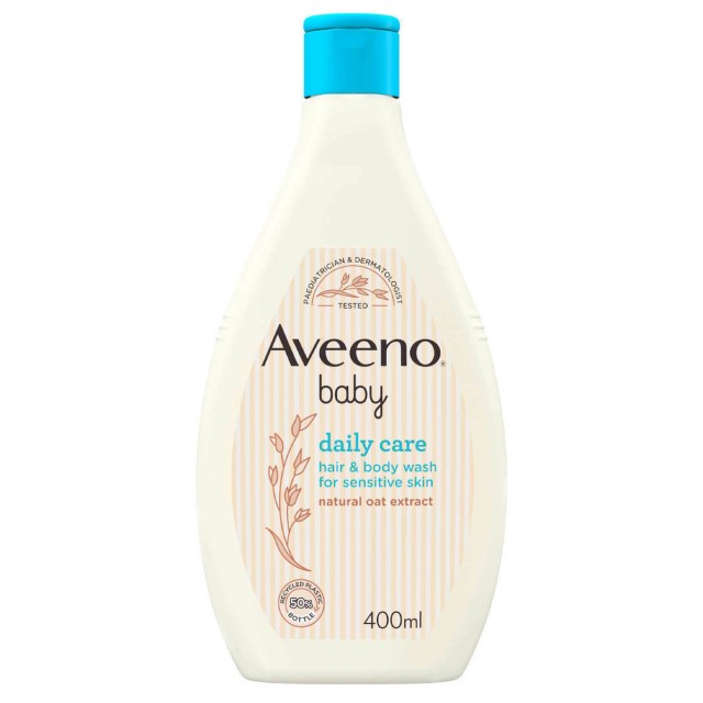 Aveeno® Baby Fluid Βρεφικό Αφρόλουτρο Καθημερινής Φροντίδας 400ml