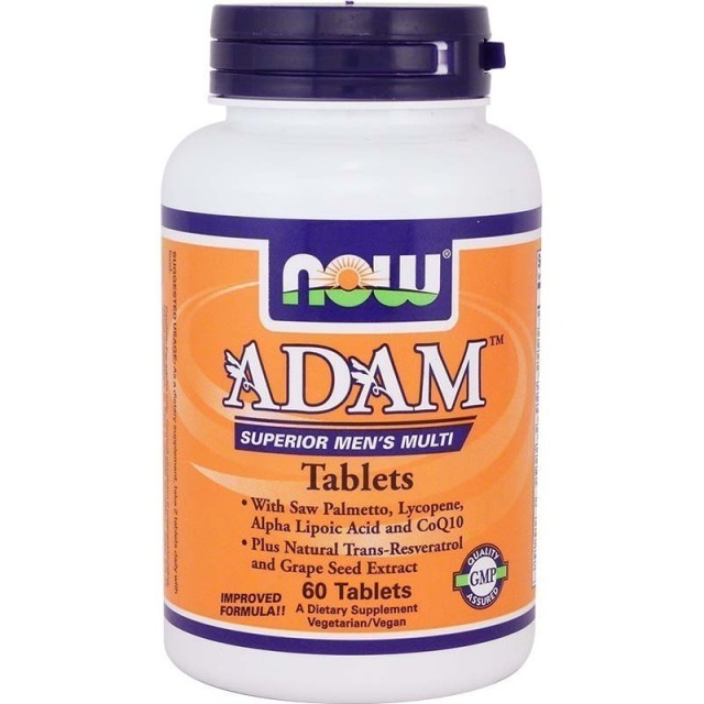 Now Adam, The Ultimate Mens Multi Vitamin 60 tabs