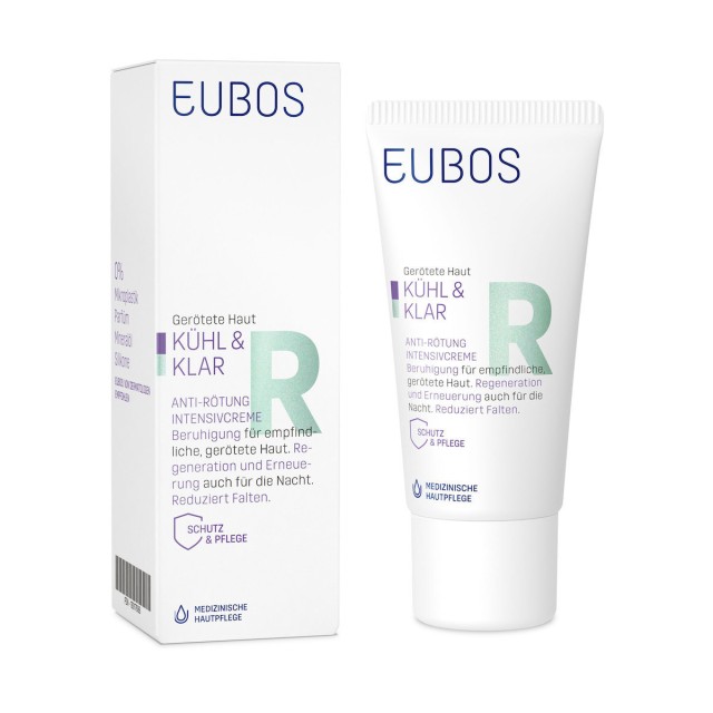 Eubos Cool & Calm Redness Skin Intensive Cream - Καταπραϋντική Κρέμα κατά της Ερυθρότητας, 30ml