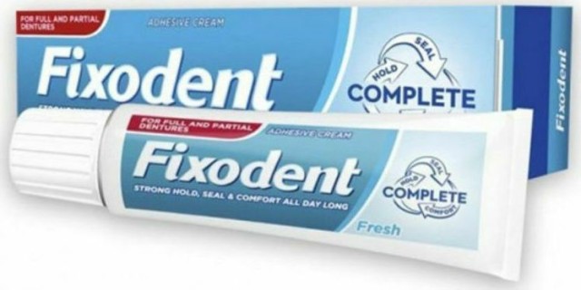 Fixodent Complete Fresh Στερεωτική Κρέμα για Ολικές & Μερικές Τεχνητές Οδοντοστοιχίες 47gr