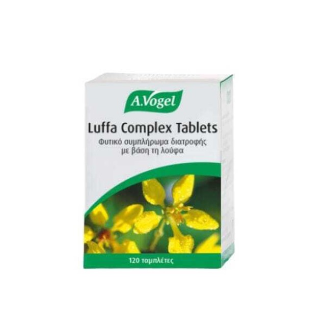 A. Vogel Luffa Complex Tablets Συμπλήρωμα Διατροφής για την ανακούφιση των συμπτωμάτων των αλλεργιών 120tabs