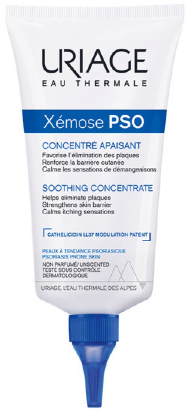 Uriage Eau Thermale Xemose PSO Soothing Concentrate Cream Λεπτόρρευστη Κρέμα Ιδανική για Επιδερμίδες με Τάση για Ψωρίαση, 150ml