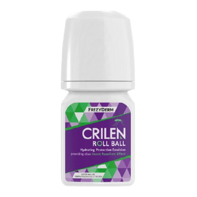 Frezyderm - Crilen Roll Ball Ενυδατικό Γαλάκτωμα με Εντομοαπώθηση για Παιδιά και Ενήλικες 50ml