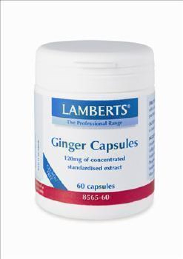 LAMBERTS GINGER 120MG 60CAPS