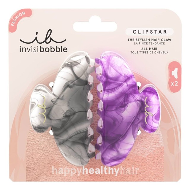 Invisibobble Clipstar My Rainboo Kλάμερ Μαλλιών, 2τεμ