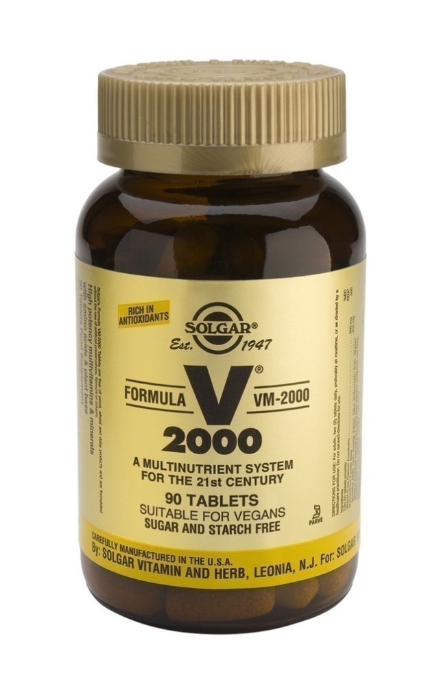 SOLGAR FORMULA VM 2000 tabs  90s