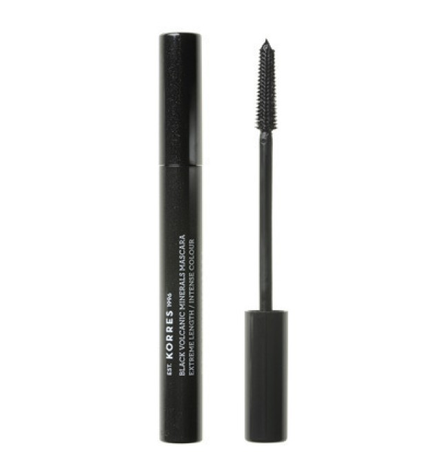 KORRES BLACK VOLCANIC MINERALS PROFESSIONAL LENGTH MASCARA 02 BROWN PLUM 7.5ML