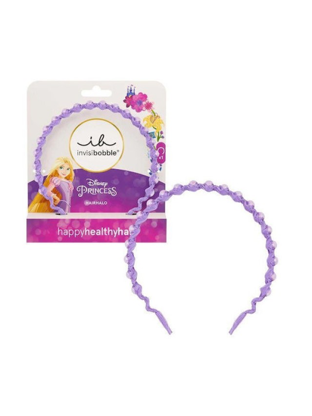 Invisibobble Kids Hairhalo Disney Rapunzel Παιδική Στέκα Μαλλιών Μωβ 1 Τεμάχιο