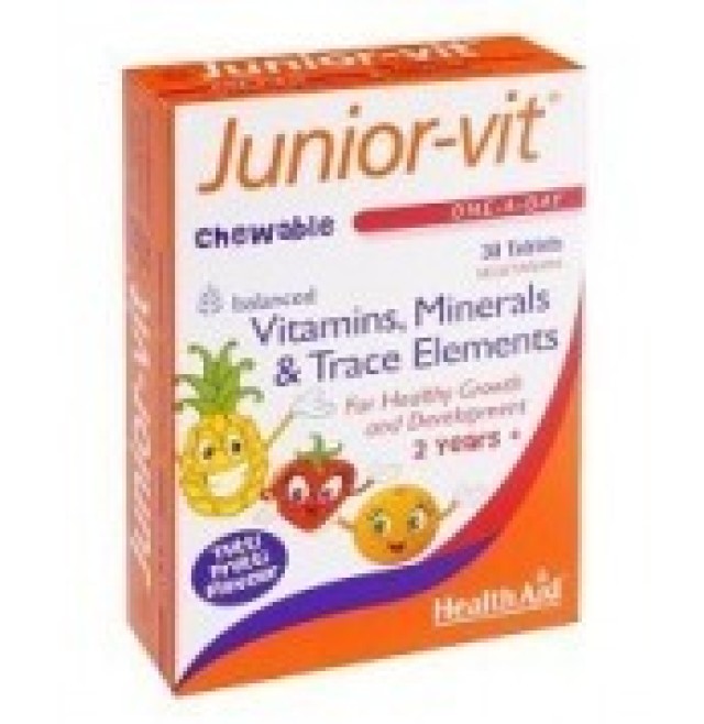 HEALTH AID Junior Vit™ tablets 30s -blister