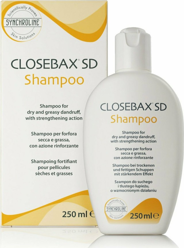 Synchroline Closebax Sd shampoo, για μαλλιά με λιπαρή και ξηρή πιτυρίδα 250ml