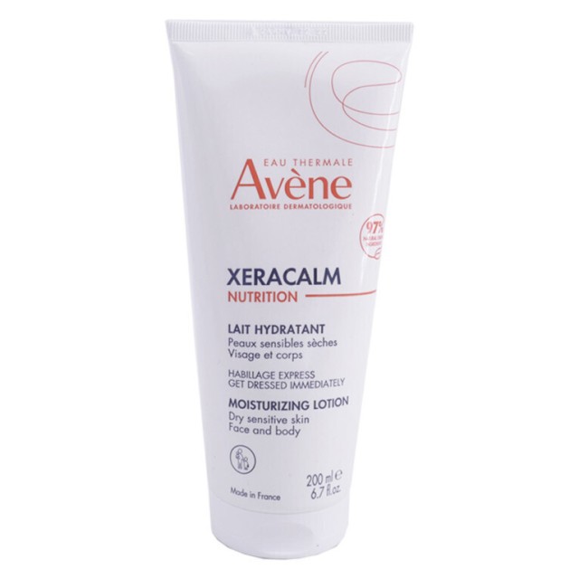 Avene Xeracalm Nutrition Lait Ενυδατικό Γαλάκτωμα Σώματος Για Ευαίσθητες Επιδερμίδες 200ml