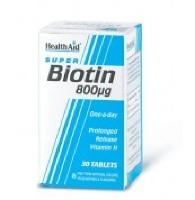 HEALTH AID Biotin 800ug tablets 30s