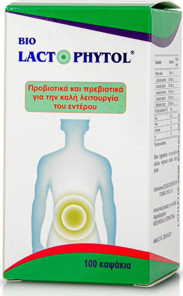 Medichrom Bio Lactophytol 100 κάψουλες