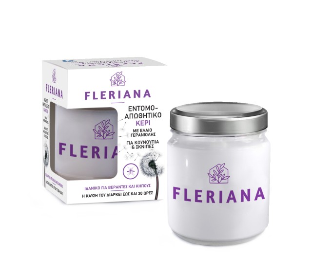 FLERIANA Εντομοαπωθητικό Κερί 130gr