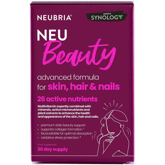 Neubria Neu Beauty Συμπλήρωμα Διατροφής για Δέρμα Μαλλιά και Νύχια 30 Ταμπλέτες