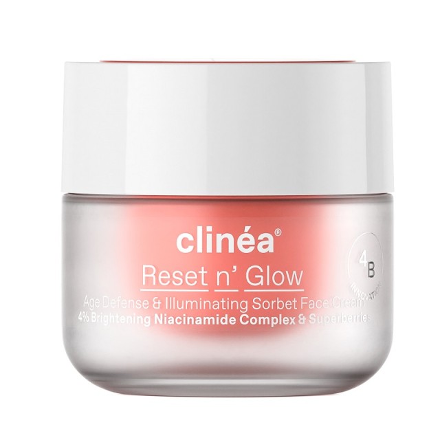 Clinéa Reset n Glow Sorbet Κρέμα Προσώπου Αντιγήρανσης και Λάμψης 50ml