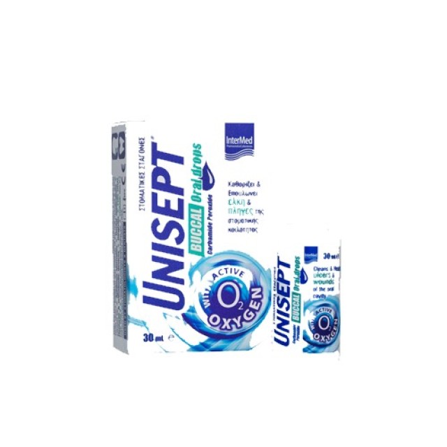 Intermed Unisept Στοματικές Σταγόνες-Buccal Drops 30ml