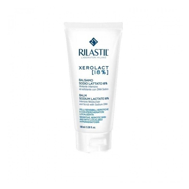 Rilastil Xerolact Balm Sodium Lactate 18% Ενυδατικό Βάλσαμο Σώματος 100ml